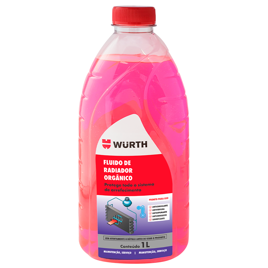 Aditivo Arrefecimento 5 Litros Pronto P/ Uso G12 Vw Cor Rosa-chiclete